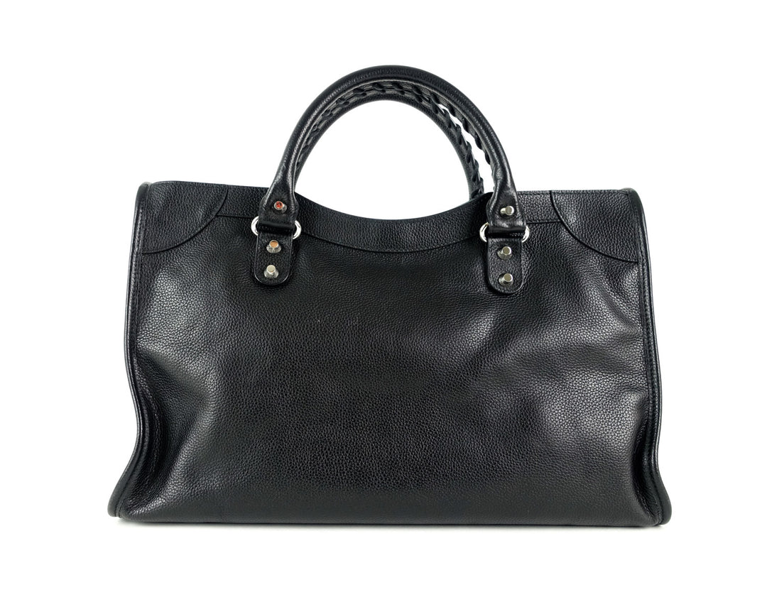 classic agneau leather city bag