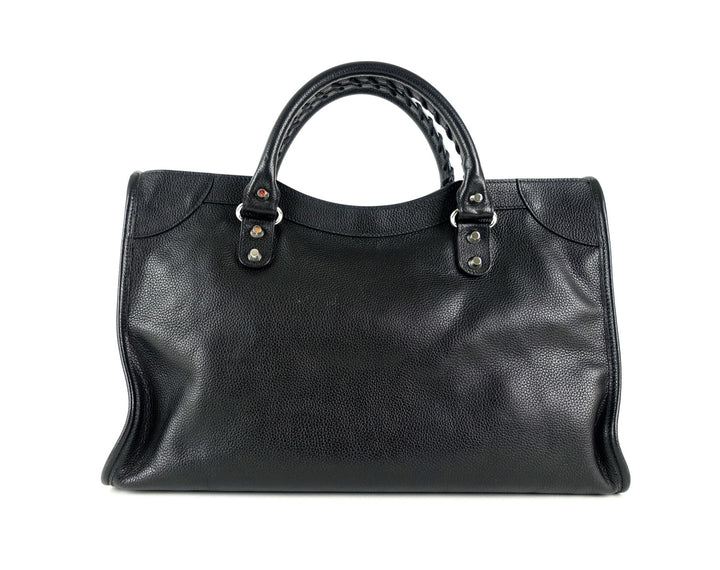 classic agneau leather city bag