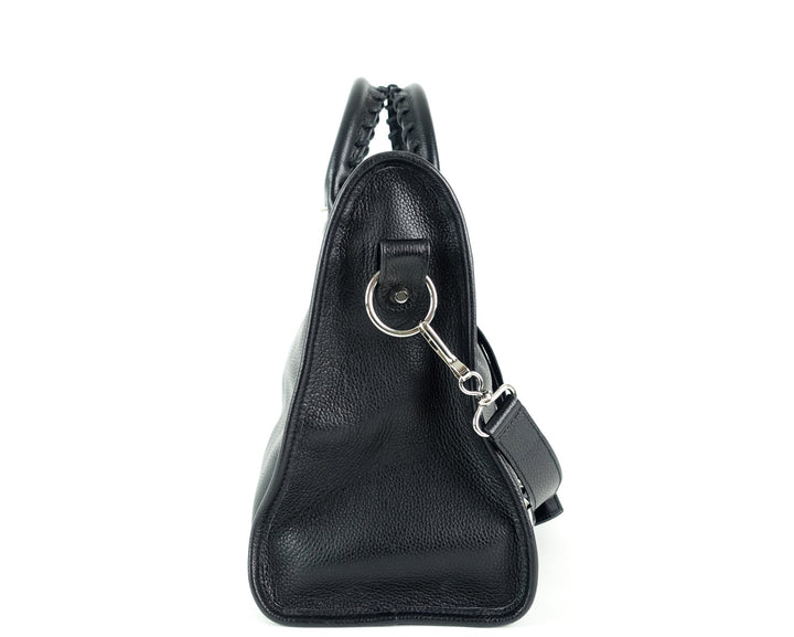 classic agneau leather city bag