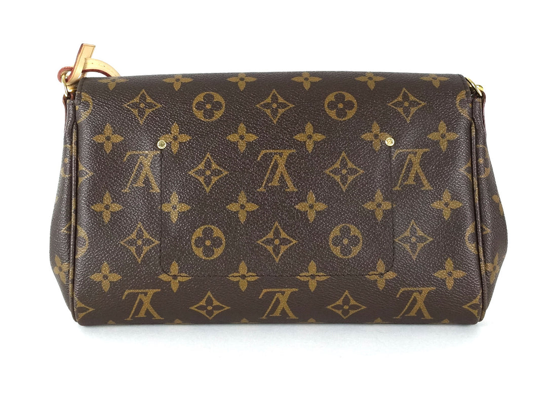 favorite mm monogram canvas handbag with strap