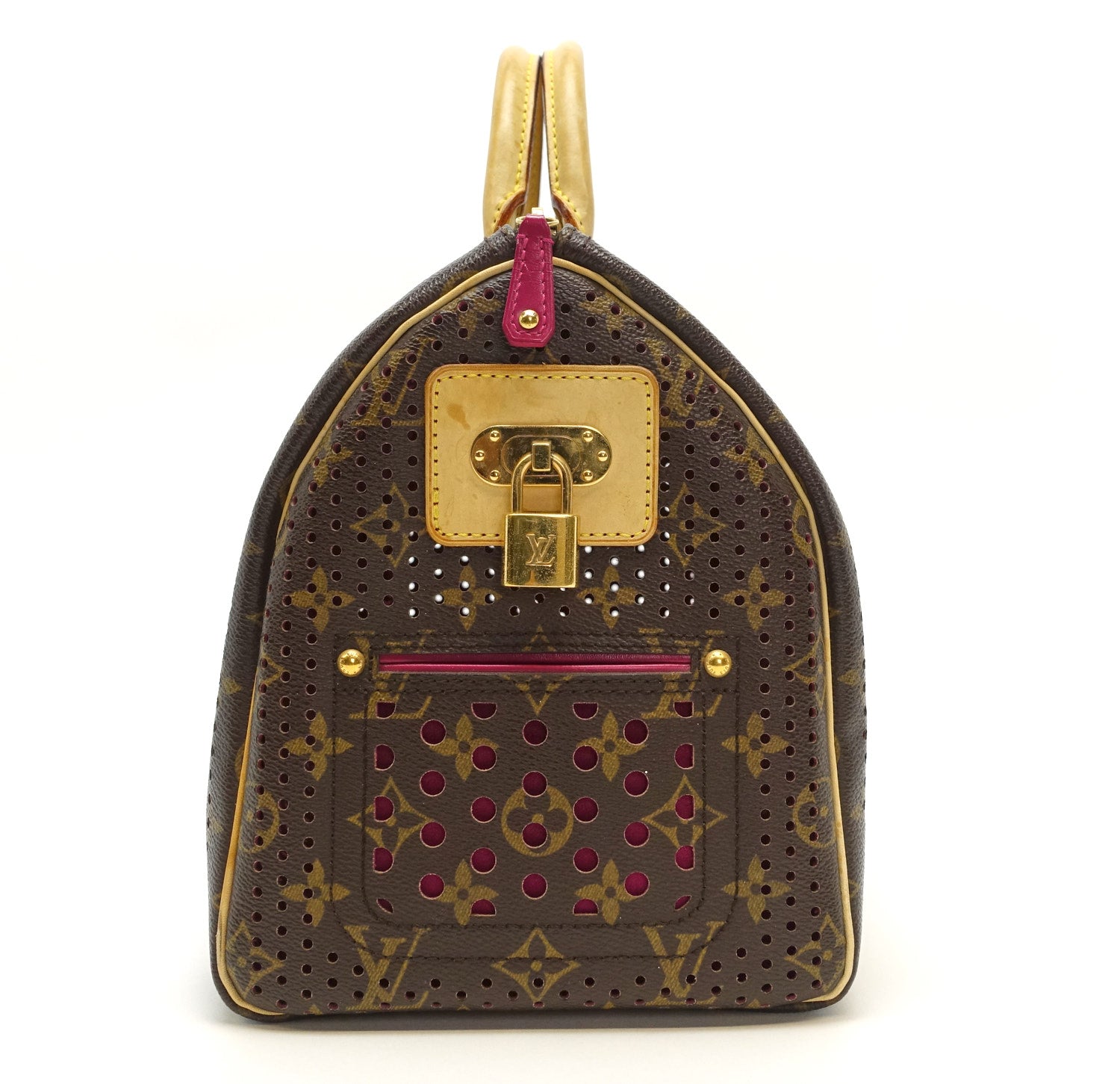 小物 LOUIS VUITTON Speedy 30 Perforated Monogram Canvas 2006 Limited Edition Bag