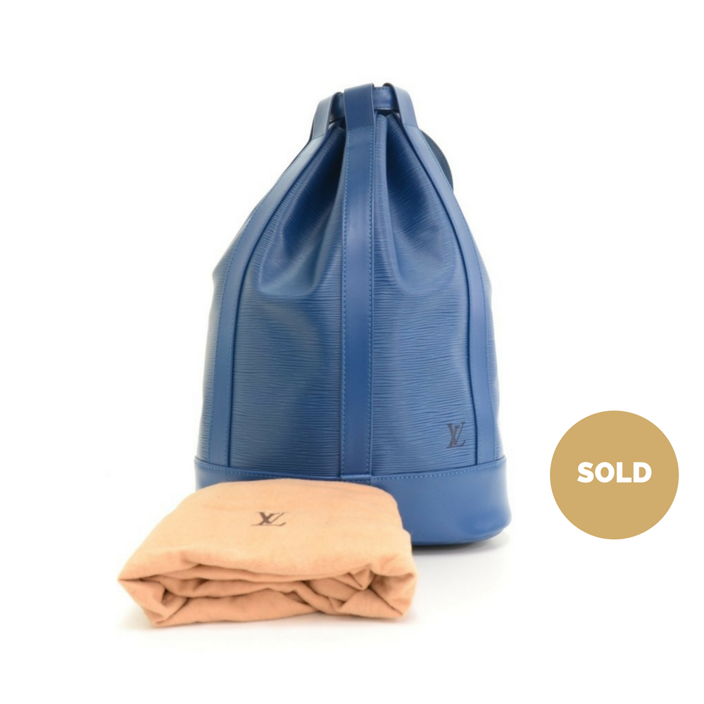 randonee gm epi leather shoulder bag