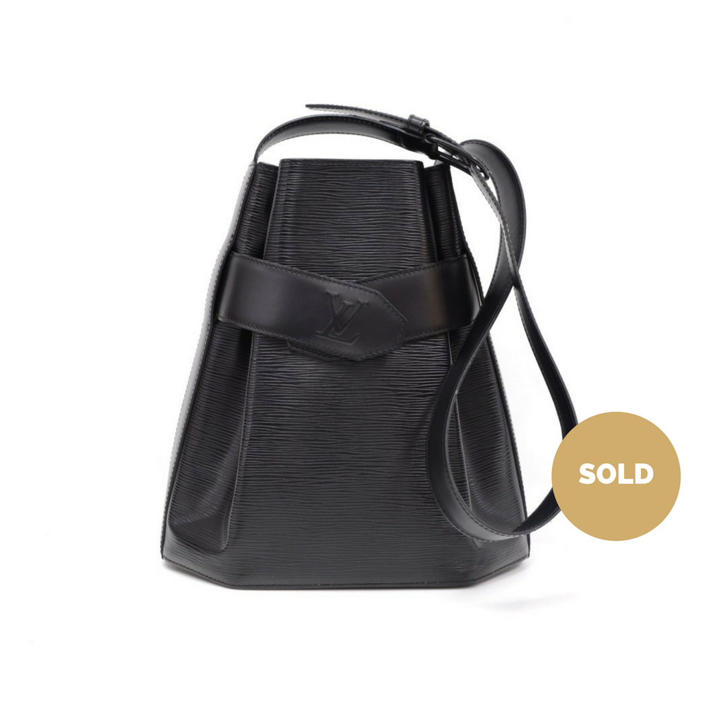sac de paule pm epi leather shoulder bag