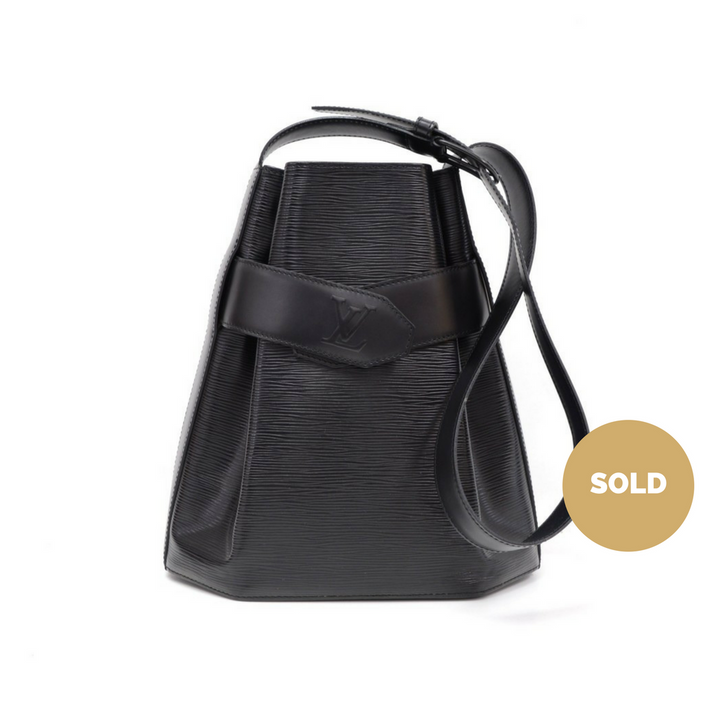 sac de paule pm epi leather shoulder bag