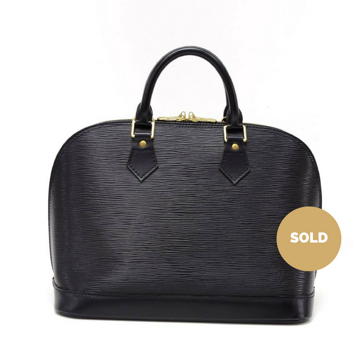 alma epi leather handbag
