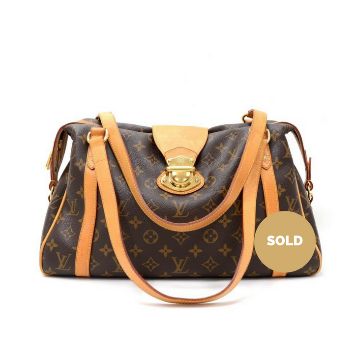 stresa pm monogram canvas handbag