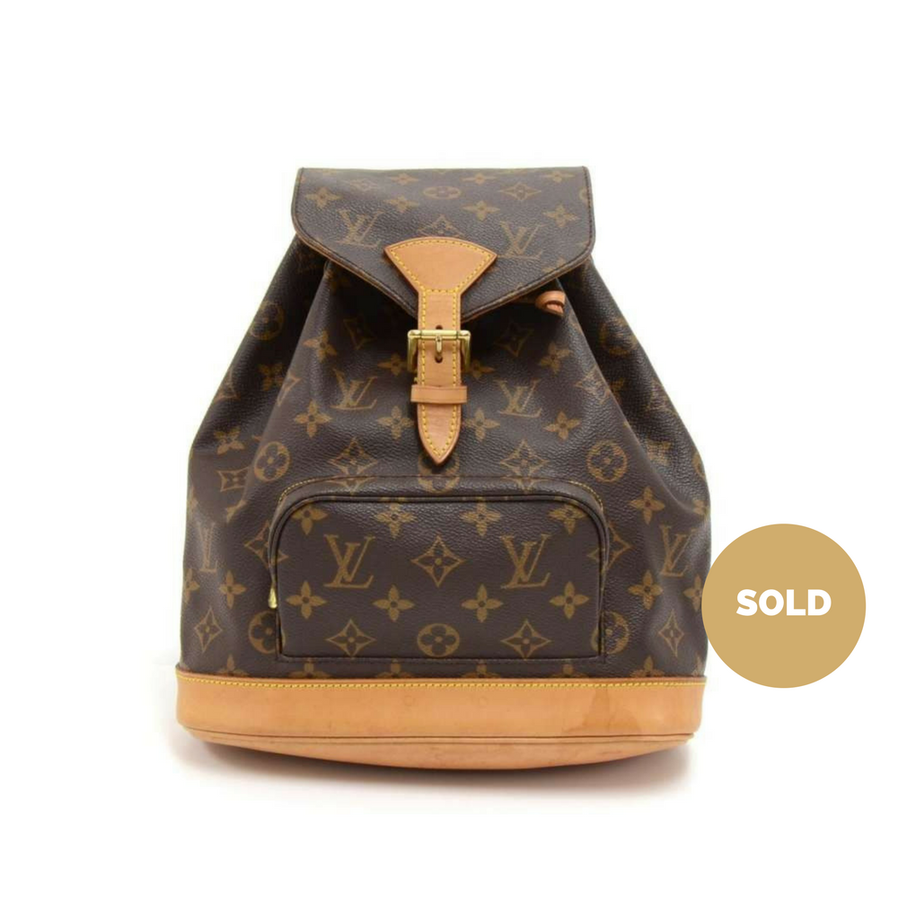 montsouris mm monogram canvas backpack bag