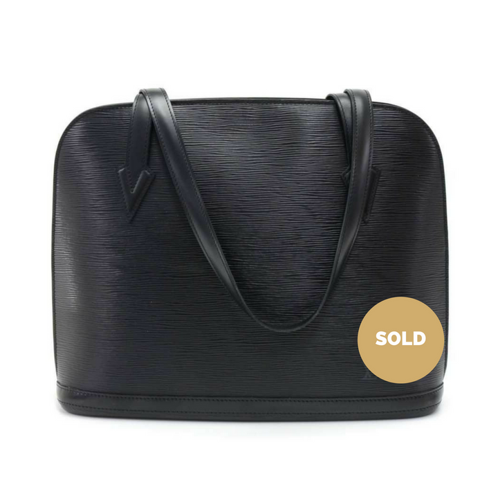 lussac epi leather large shoulder bag